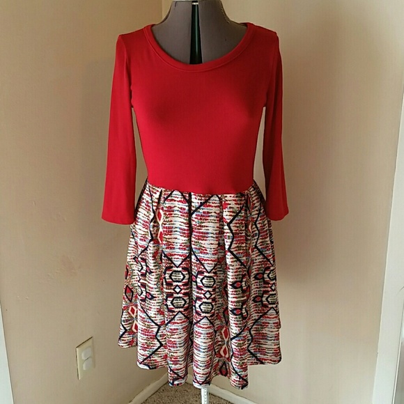 Modcloth Indie Printmaker Dress