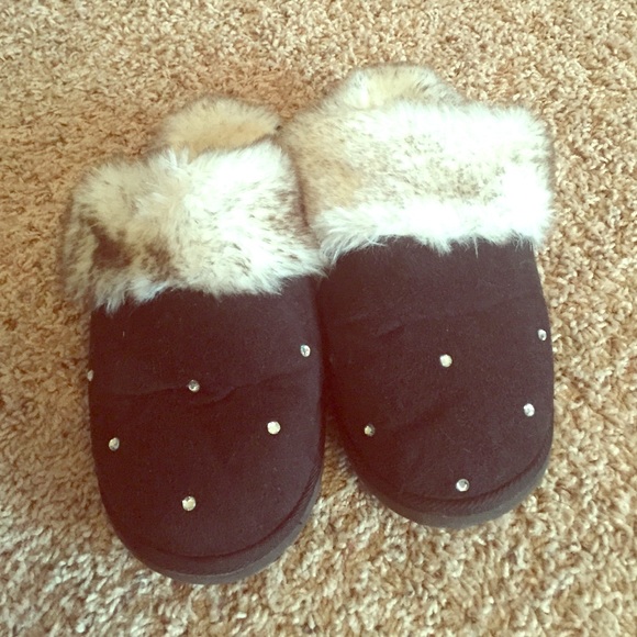 Fuzzy slippers