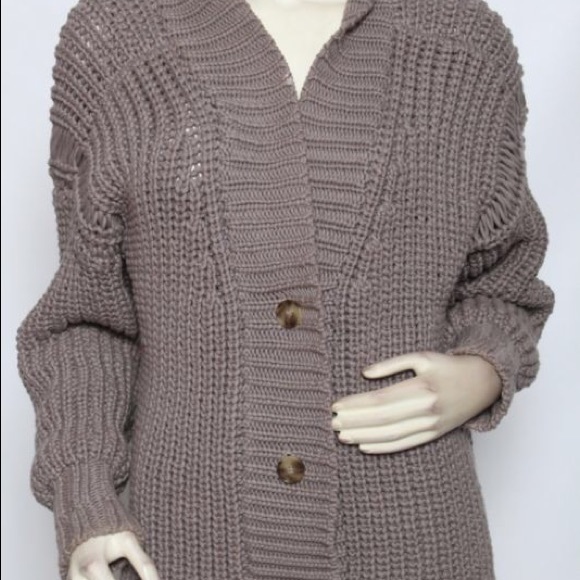 ALEXANDER WANG Heavy knit cardigan - Picture 3 of 4