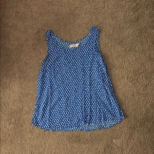 BLUE STYLISH TANK TOP