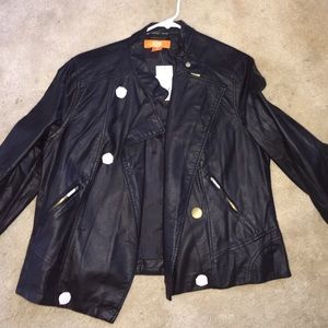 Black leather. Brand new. Joe Fresh