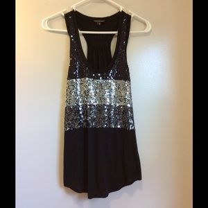 Express sequined tank