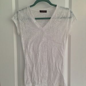 White V neck