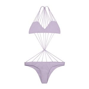 MIKOH's Seychelles one piece in color Taro.