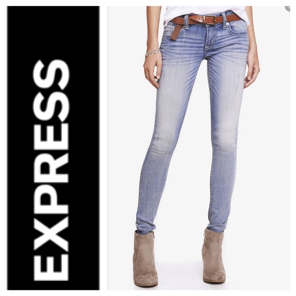 Express Denim - Express legging Stella lowrise jeans 00 long
