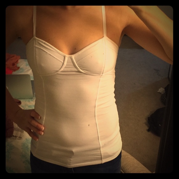 Bustier tank from Aritzia