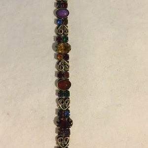 Mary Demarco Jewel Tone & Gold Bracelet