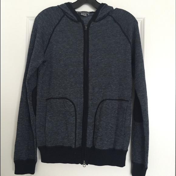 SOLD NWOT VINCE Unisex Hoodie With Elbow Patches