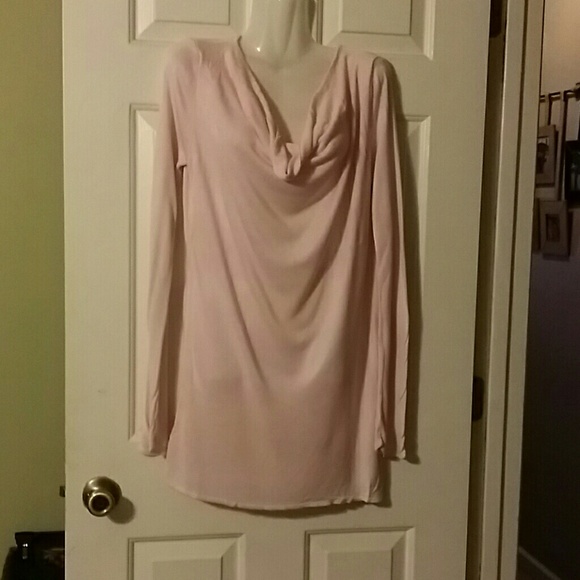 Pink sweater dress