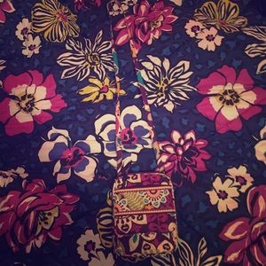 Vera Bradley mini hipster cross body