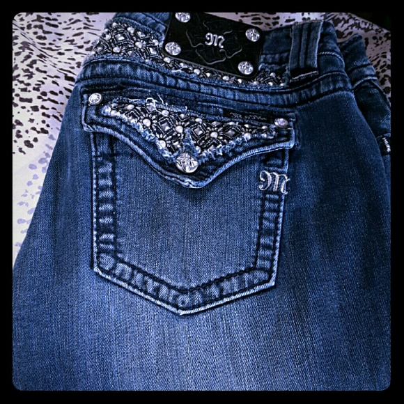 Miss Me boot cut jeans size 32