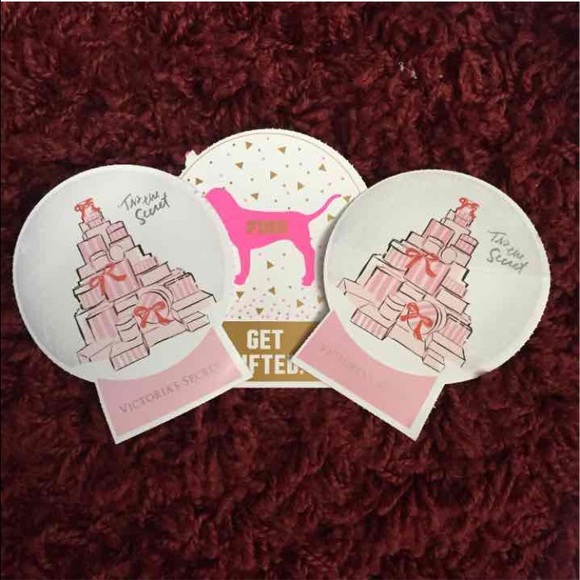PINK Victoria's Secret Other - 3 Victoria's Secret reward cards