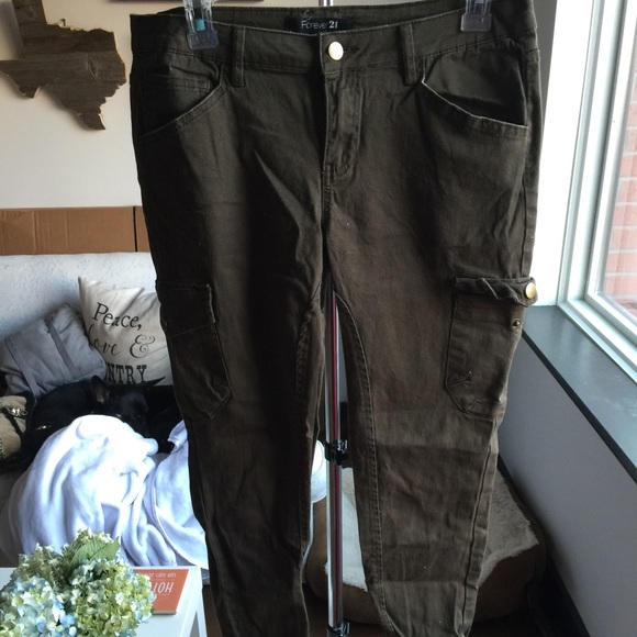 Cargo skinny jeans