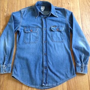 Diesel jeans button up shirt, like new condition