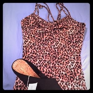 Super sexy leopard tank! Embrace your wild side!