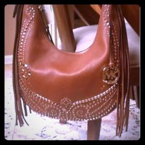 Michael Kors Fringe & studs Cross body Bag