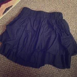 Black skirt