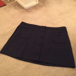 Navy blue skirt