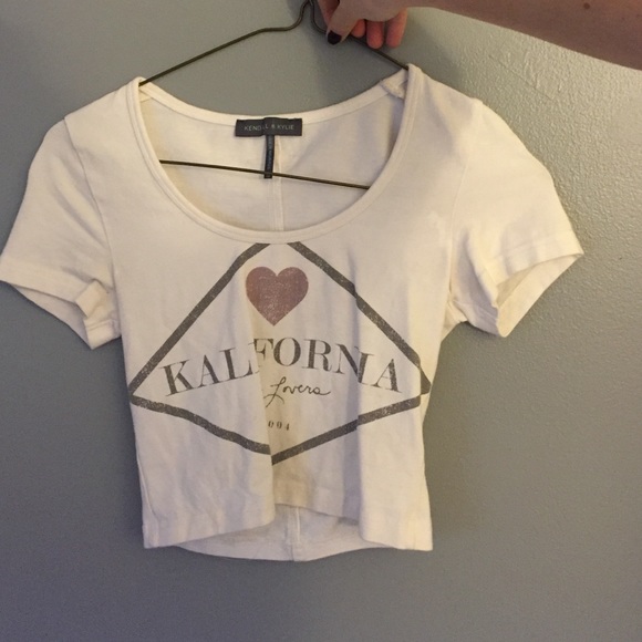 Kendall and Kylie collection crop top