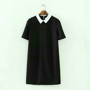 **SOLD** Peter Pan Collar Shift Dress