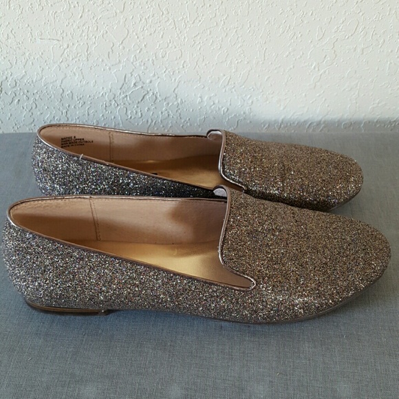 Glitter smoking slippers