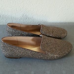 Glitter smoking slippers