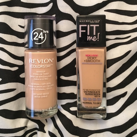 Revlon and Maybelline Foundation