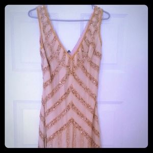 Beaded Cocktail Dress - Flapper Style