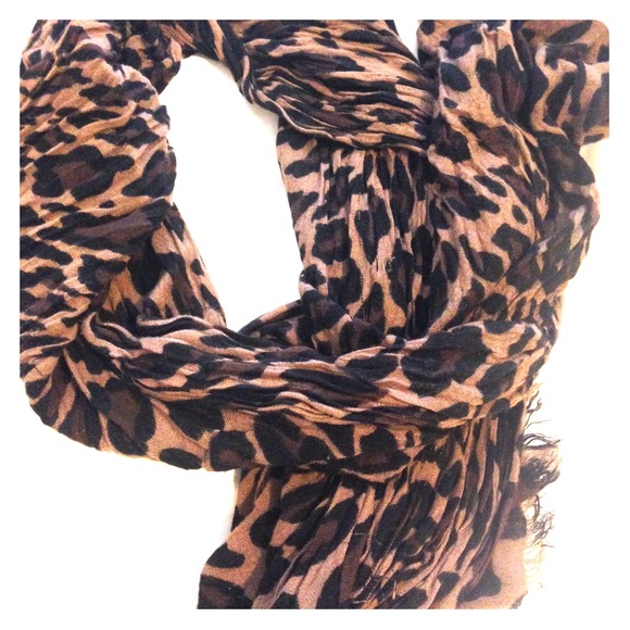 Leopard Print Scarf