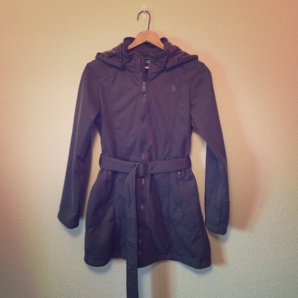 Sold! The North Face long soft shell jacket