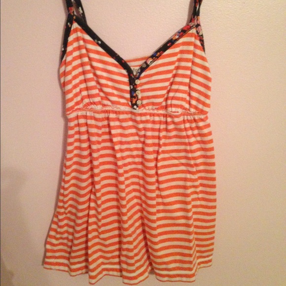 Striped Aeropostale tank top