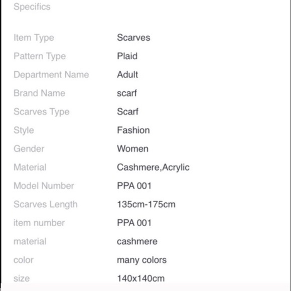 Red Dark Blue Blanket Scarf - Picture 3 of 3