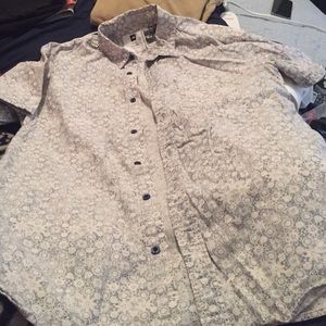 Men's collared shirt.