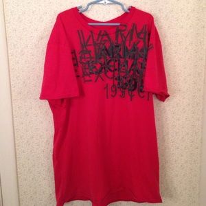 Men's Armani Exchange Short Sleeve Shirt-Size M.