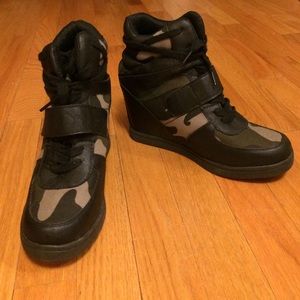 Camo Wedge Sneaker | ASH inspired
