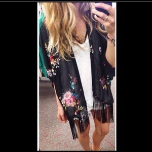 Fringe Kimono