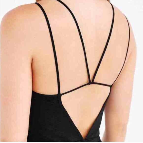 Urban Outfitters S&N Vienna Bodycon Black Dress - Picture 2 of 4