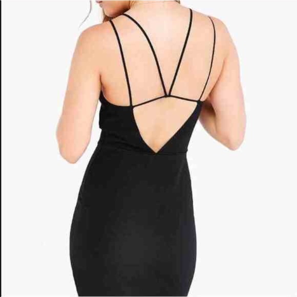 Urban Outfitters S&N Vienna Bodycon Black Dress - Picture 3 of 4