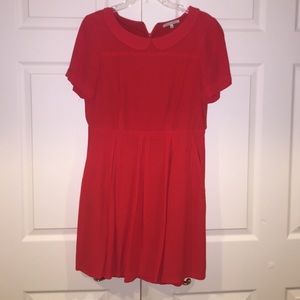 Madewell red dress, size 4