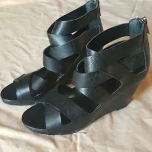Mossimo Pillar Strappy Wedges