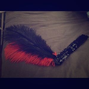 Sequence Feather headband.