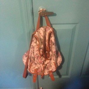Floral Charlotte Russe Backpack