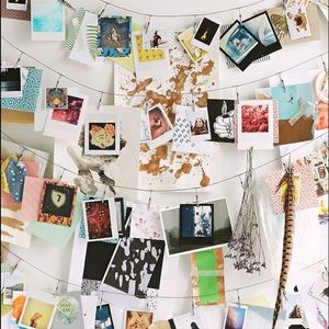 Metal Photo Clip String Set