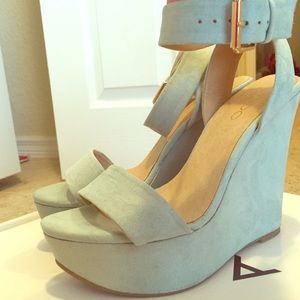 ALDO Suede Wedge Shoes