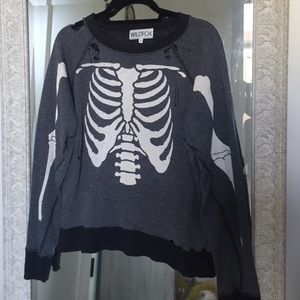 Wildfox distressed sweater