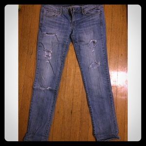 American Eagle stretch ripped skinny jeans