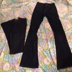 Courtshop denim bell bottoms