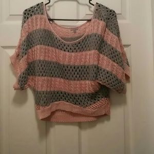 Vintage Knitted Crop Top Sweater