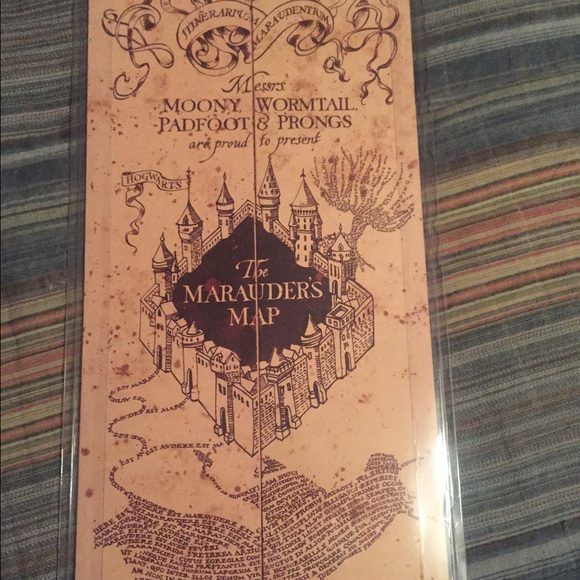 Authentic Harry Potter Marauder's Map