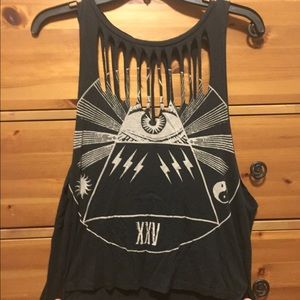 Illuminati cut out tank